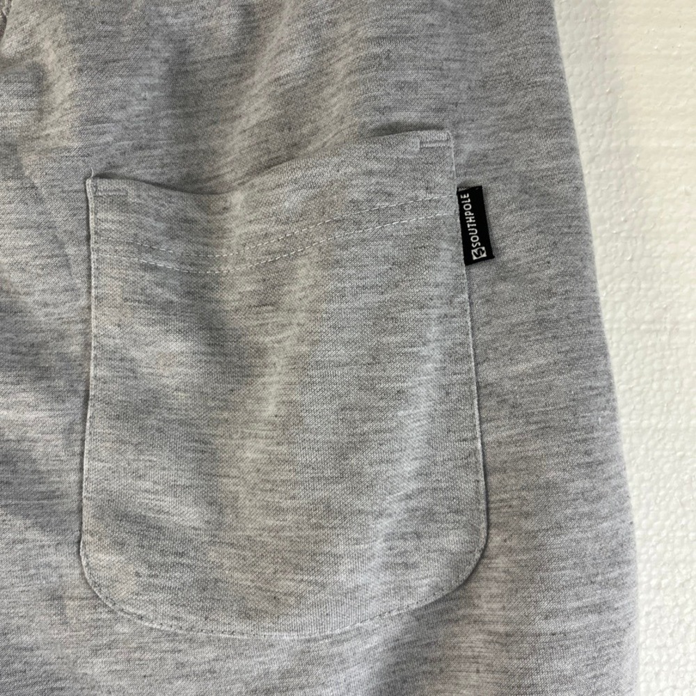Southpole Knit Shorts Mens Gray Small Activewear Casual‎ Athletic Gym Workout - Picture 4 of 6